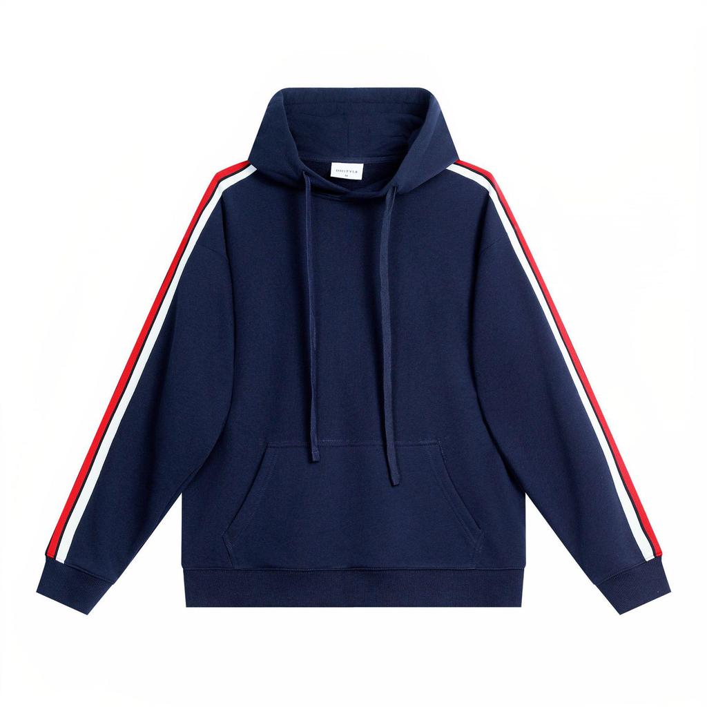 2024 Autumn/Winter Oversize Unisex Drop Shoulder Hoodie Sweatshirt