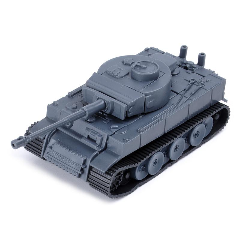 Latest 1/72 4D Assemble Tank Model Kit T72-M1 JSU-152 M1 Panther II The Battle Chariot Series World War Toy For Boy A21