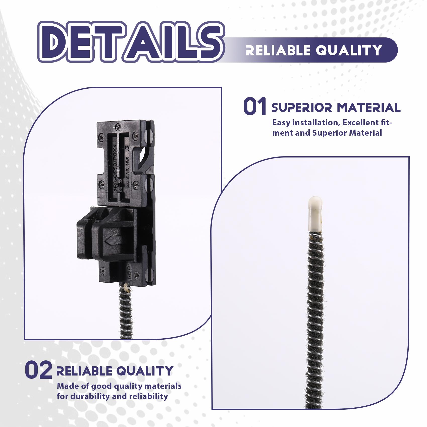 For Passat Golf Beetle Compatible Sunroof Repair Kit Sunroof Glass Cables 911686196 AP369818