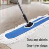 Double Section Cotton Dust Mop with Stainless Steel Pole for Industrial & Hotel Cleaning