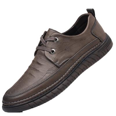 Men's Shoes Business Men's Leather Shoes Genuine Leather Soft Soled Leather Casual Shoes