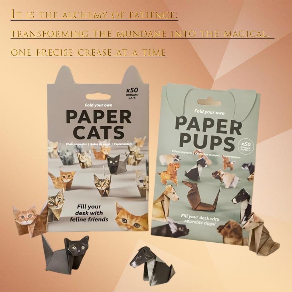 Animal Origami Set For Parent-Child Creative Diy Cute Origami Handmade Tools For Home Decoration And Leisure Entertainment