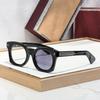 ELMYRI Trendige Handgefertigte Acetat-Sonnenbrille für Damen & Herren - Fotochemisch, Perfekt für den Urlaub & Partys