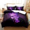 3D Print Anime Ranboo Printed Bed Set Duvet Cover Pillowcase Bedding Set Bed Linen Sheet Quilt Cover Full Queen King Size