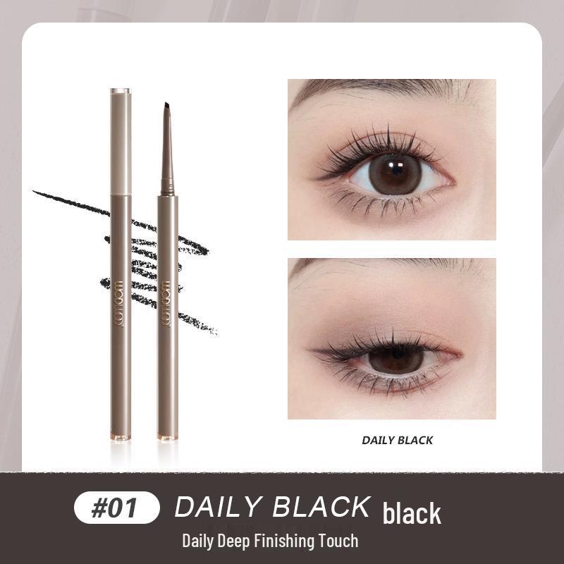 

WODWOD Long-lasting Waterproof Smudge-proof Eyeliner Gel Pencil for Beginners чорний