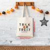 Personalized Kids Trick or Treat Bag with Name Tote Bag Halloween Bucket Gift Halloween Party Decor Grocery Shopping Candy Bag