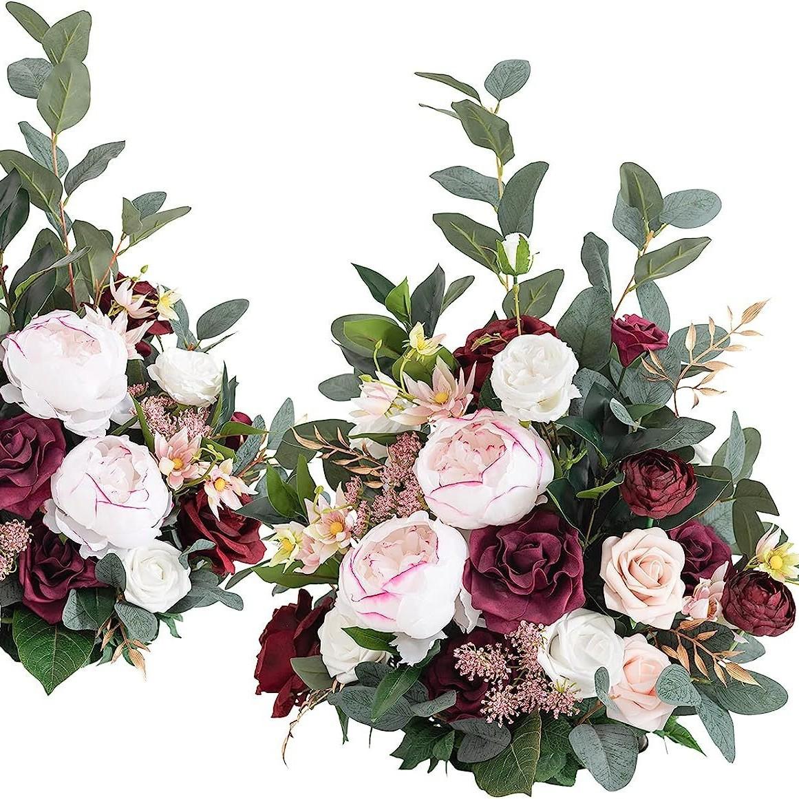 

Прямой Для Свадеб, Праздничных Вечеринок, Каминов, Проходов, Арок, Фона для Украшения Входа, Имитация Цветочного Пейзажа