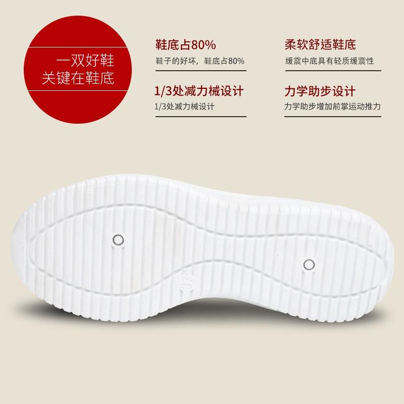 Beijing Cloth Shoes Women's Shoes Women's Shoes Versatile Breathable One-pedal Shoes Shallow Mouth Soft Sole Casual Shoes Wear-resistant