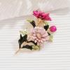 Flower Brooch Women Enamel Daisy Alloy Vintage Pin 2025 Fashion Accessories Gift for Her