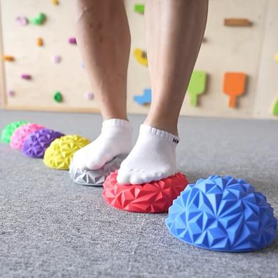 Trittsteine für Kinder, Gleichgewichtstraining, Halbkugel, Yogabälle, Massage, Fitness, Gymnastik, Übungen, sensorisches Spielzeug, Sportspiele