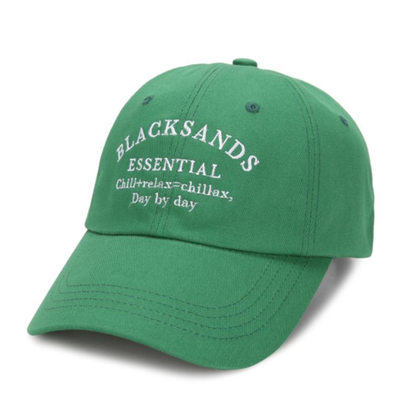 BLACK SANDS Chillax Essential Embroidered Ball Cap_Light Green