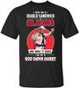 Buford T Justice Men Smokey and The Bandit Cotton Soft Shirts Black