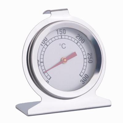 Edelstahl-Zifferblatt-Ofenthermometer, Kochthermometer, Grill-Lebensmittel-Fleisch-Thermometer, zum Aufhängen