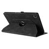 For Samsung Galaxy Tab A7 10.4 (2020) Case Rotating Stand Card Holder Smile Imprinted Microfiber Leather Tablet Cover