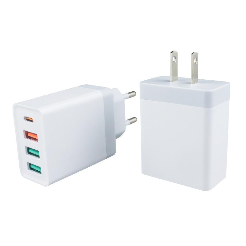 PD 32W Multi-port A+C Fast Mobile Phone Charger Multi-country Specification Mobile Phone Charging Head 32W Adapter