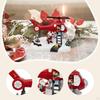 Christmas Music Box Helicopter Statue Home Decor for Kids Adults Santa Claus Figurine