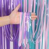 Stunning Rain Macaron Curtain In Blue Purple And Pink For Elegant Arrangements Party