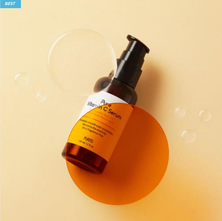Purito Reines Vitamin C Serum 60ml – Aufhellendes & Tonus-perfektionierendes Tages-Serum