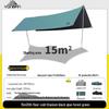 Octagonal Vinyl Camping Canopy: Thickened, Portable Sunshade & Rainproof Butterfly Awning