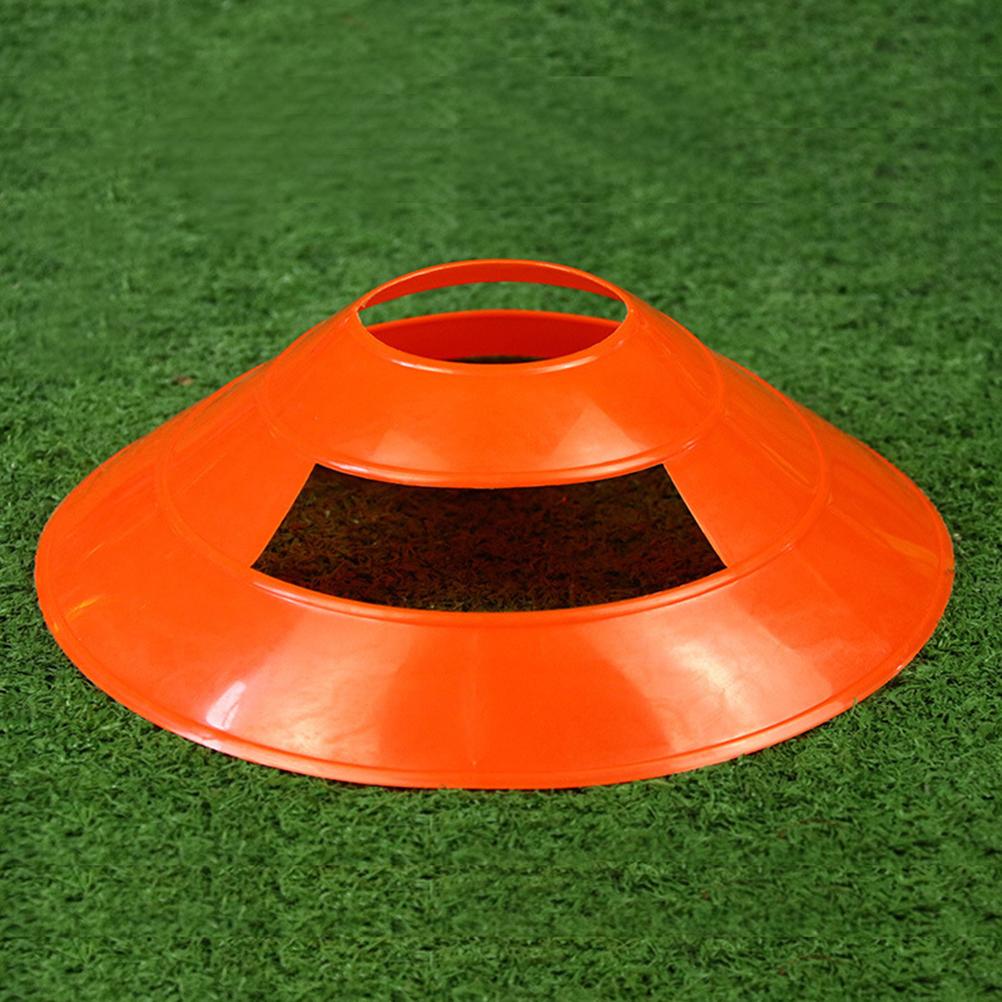 50 Pcs Disc Cones Soccer Cones with Carrying Bag and Holder for Training Football Sports Field Cone Markers