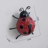 Adorable Ladybug Metal Wall Art for Home and Garden
