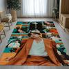 Kim Tae Hyung V Kpop B-BTS Living Room Non-Slip Area Rug Soft Carpet for Bedroom Kids Playroom Sofa,Home Decor Doormat Gift