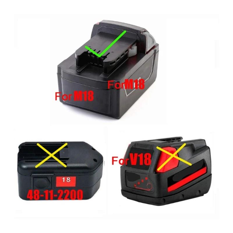 Portable Automotive Battery Jump Starter Adapter for 18V 20V Battery Emergency Vehicle  Support