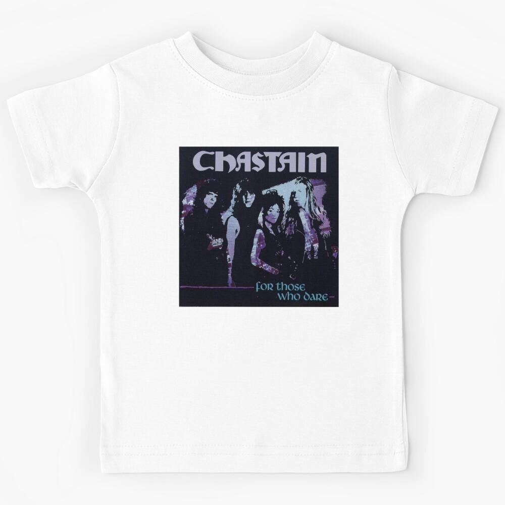 Chastain - For Those Who Dare album 1990 Kids T-Shirt 140