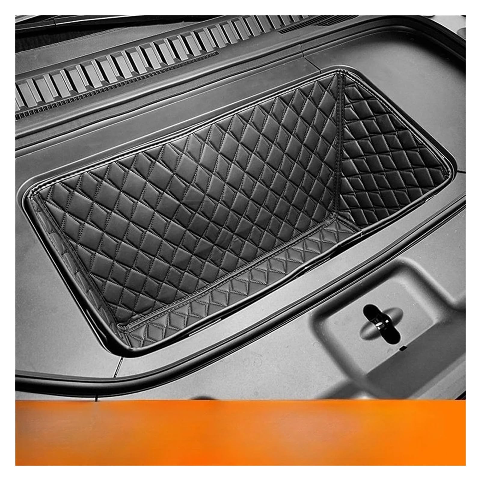 

Luggage Mat For BYD Sea Lion 7 2024 2025 Leather Car Front Storage Box One size чёрный