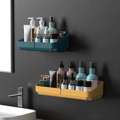 Punch-Free Wall-Mounted Bathroom & Kitchen Storage Rack