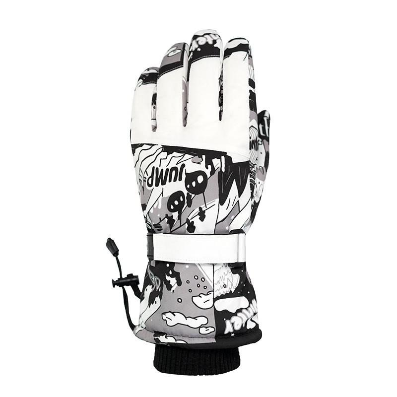 Thick Insulated Ski Gloves Men Winter Outdoor Snowboarding Hiking Touchscreen Windproof Waterproof Warm Fleece Lined