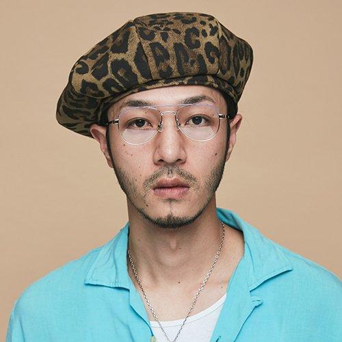 Millieoneeohaes Leopard Cotton Beret