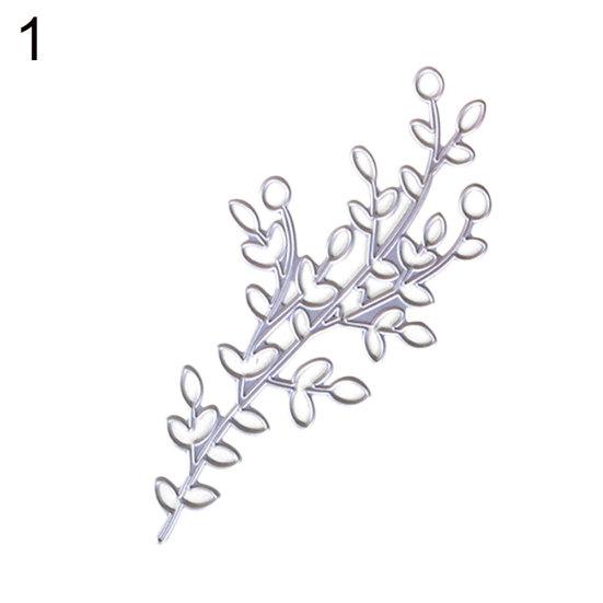 Branch Leaves Cutting Dies DIY Scrapbook Emboss Paper Cards Craft Stencil Mold