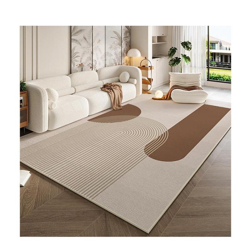 Covor de living, covor pentru canapea, măsuță de cafea, covor de suprafață mare, antiderapant, covor de dormitor, covor de noptieră, ușor de întreținut