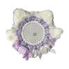 Flower Wings Badge Display Base Plush Cat Ear Pins Tray Cute Badge Holder  Anime Badge Decoration