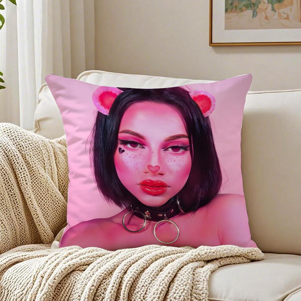 O-Omar Courtz Trendy Idol Cushion Cover Pillowcase Anti-Dustmite Living Room Sofa Decor Cushion Room