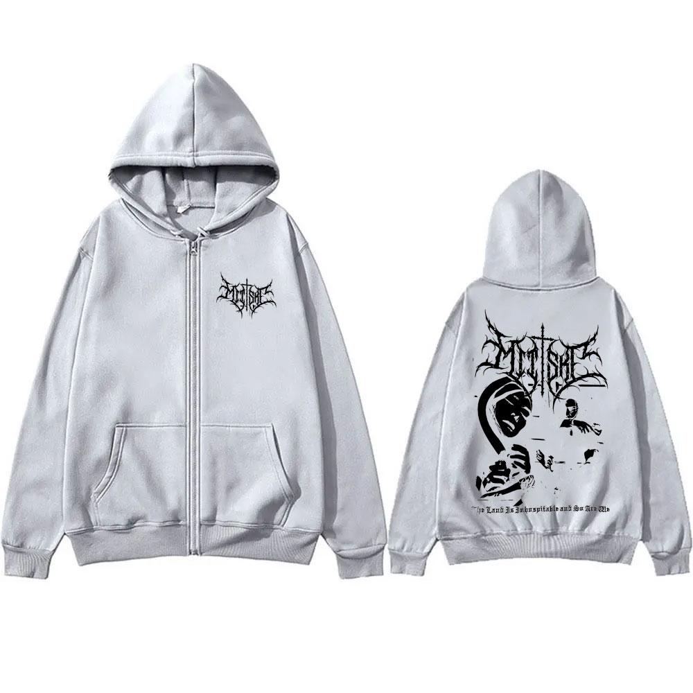 

Singer Mitski Графическая толстовка с капюшоном на молнии Земля негостеприимна, и мы тоже Толстовки с капюшоном Мужская и женская Повседневная свободная куртка на молнии большого размера 3XL