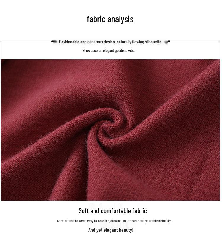 Women's Solid Color Knit Cardigan - V-Neck Mid-Length, Loose Fit Sweater for Spring & Autumn