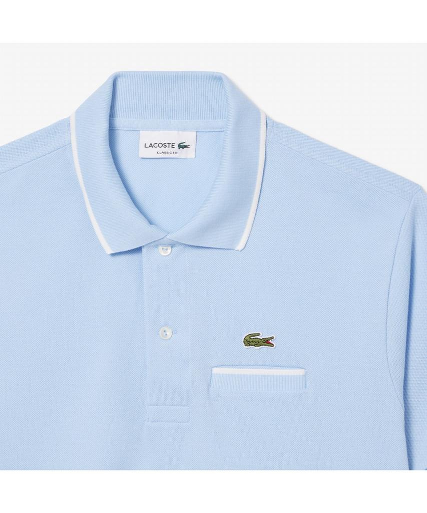 LACOSTE Men'S Tipping Point Pocket Short Sleeve Polo Ph9838-55Gfv2