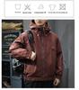 2025 Men's Trendy Hooded Cotton-Padded Winter Workwear Jacket - Thick, Warm, Cold Protection