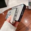 Luxury Plating Charm Logo Hole Hollow Case For iPhone 14 13 11 12 Pro XR X XS Max 7 8 Plus SE3 Soft Transparent Shockproof Cover