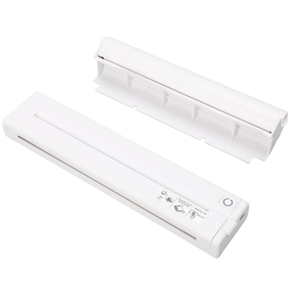 Portable Inkless Printer with Bracket Wireless   Thermal Printer Support 8.5x11inch Letter 2 to 8.5inch Width Thermal Paper