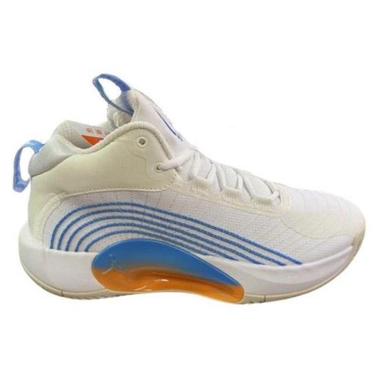 Air Jordan Jumpman 2021 PF White University Blue Orange - FD9908-141 Men's Shoes