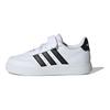 adidas Breaknet 2.0 Comfortable Simple Non-Slip Low-Top Kids Skate Shoes Kids Sneaker White IE3792
