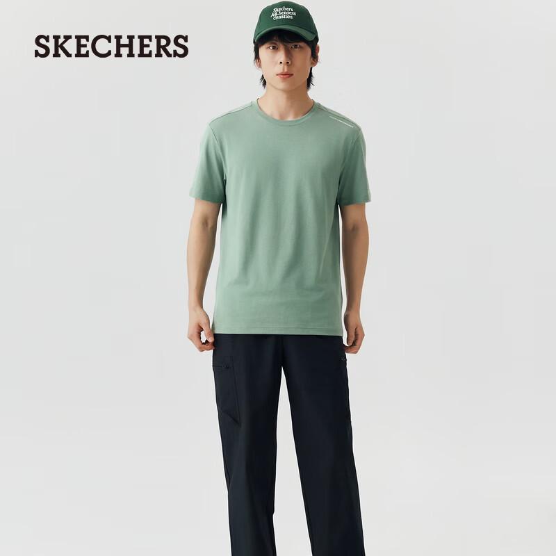 Skechers Men s Knit Short Sleeve T-Shirt P226M014 L