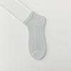 Silk Stockings for Children, Short Style, Odor-resistant, Sweat-absorbent, Antibacterial, Non-slip, for Ladies, White Mid-calf Length