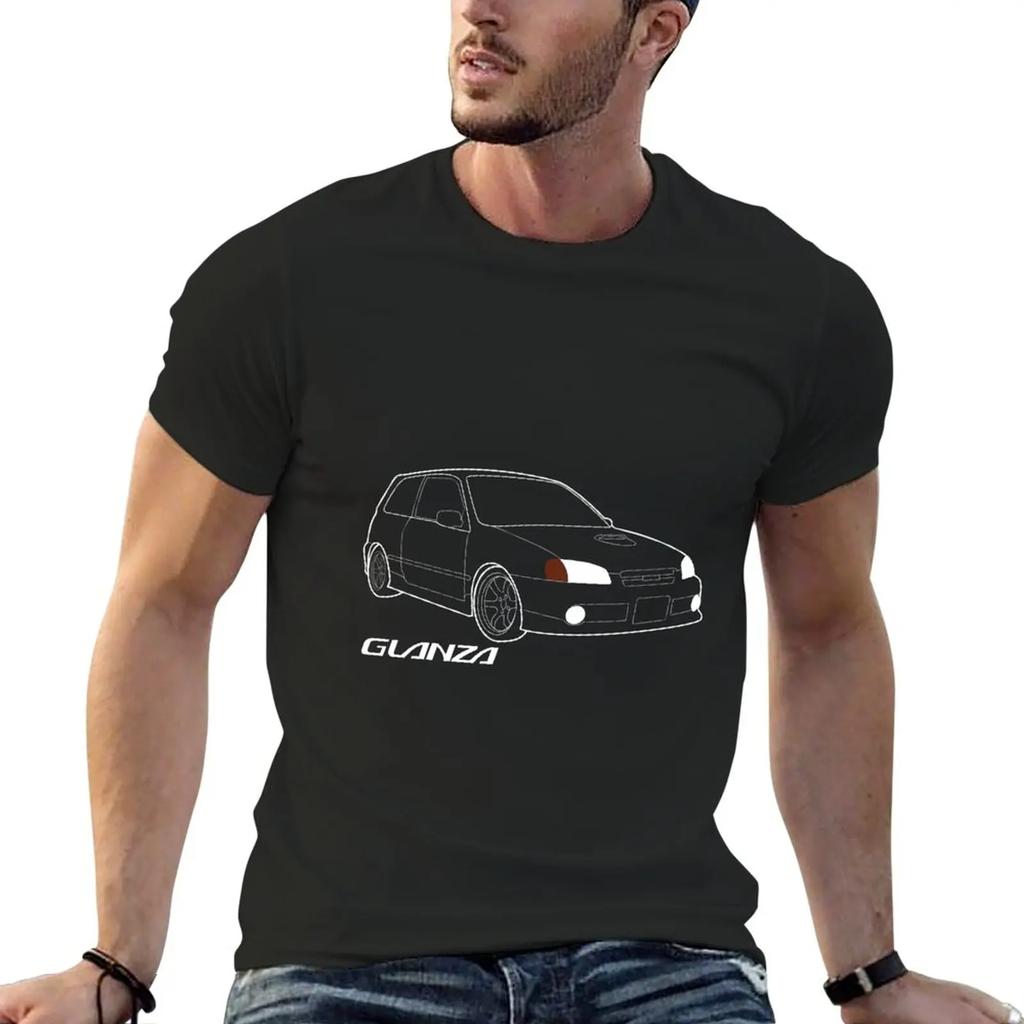 Starlet Glanza V Blueprint T-Shirt black t shirt kawaii clothes man clothes sweat shirts mens clothing