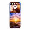 For Moto Razr 50 Case Clear Plastic Hard Painted Space Transparent Phone Covers for Motorola Razr 60 50 Coque Razr 2024 PC Cases