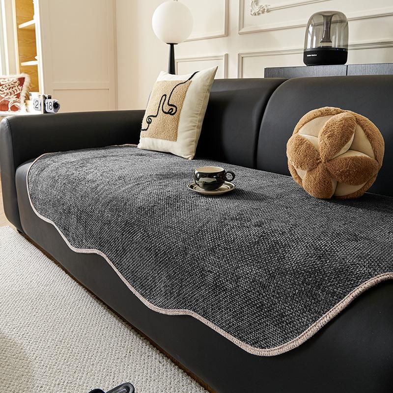 Simple Special-Shaped Sofa Cushion Is Universal In All Seasons  New High-End Non-Slip Seat Cushion Irregular Straight Row Cover Cloth