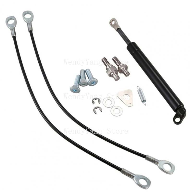 NEU für Isuzu DMAX D-MAX 2012-2019 Heckklappe Gasdruckdämpfer Stoßdämpfer Unterstützung Schräge/Rechtwinklig Gas Einfach Langsam Absenken